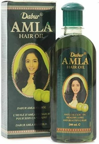 Aceite Capilar Dabur Amla para Crecer Cabello Largo 200 ml  - Imagen 1 de 1