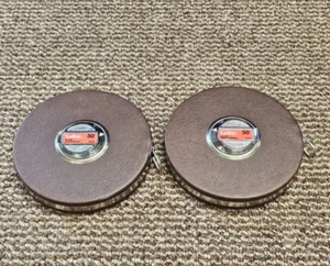 2 Lufkin Measuring Tape Hi-Line Construction Tape Measure 50 HD403 Wind Up Crank - Picture 1 of 10