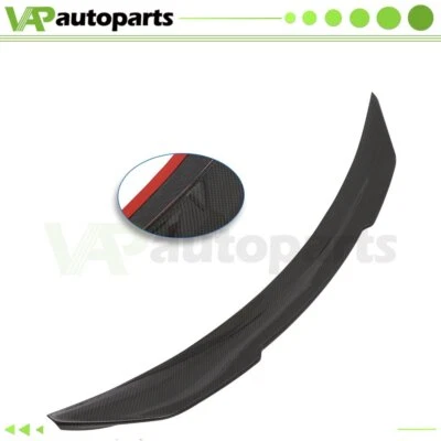 For BMW 14-18 F36 Gran Coupe 428i 435i PSM Type Carbon Fiber Trunk Spoiler - Image 1 of 4