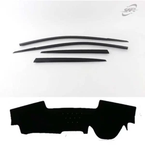 Weather Shields with Anti-Slip Dash Mat for 2017 2018 Hyundai Kona without HUD - Picture 1 of 12