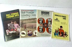  Ball Powder Loading Data Paperback Booklets Winchester Hodgdon 1970s Lot of 4 - Bild 1 von 6