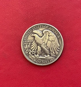 Etats-Unis (USA). Belle monnaie argent de 1/2 Dollar 1938 "Liberty Walking". TB - Imagen 1 de 2