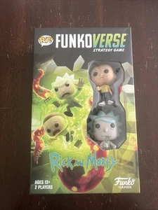 Funko Pop! Funkoverse: RICK & MORTY 100 Expandalone Strategy Game - Picture 1 of 5