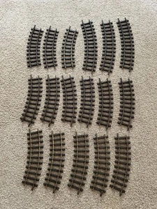 LGB G Curved Track Sections 14 1100  and 3 1500 - Picture 1 of 7