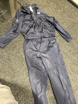 Vtg 80’s FILA Italia Unisex  GORETEX Made In USA 2 Piece Multi Purpose Blue Suit - Image 1 of 4