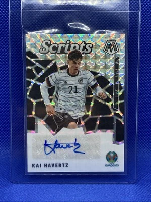 2021 Mosaic UEFA Soccer Kai Havertz GERMANY #SM-KH Scripts Silver Auto Prizm - Image 1 of 4