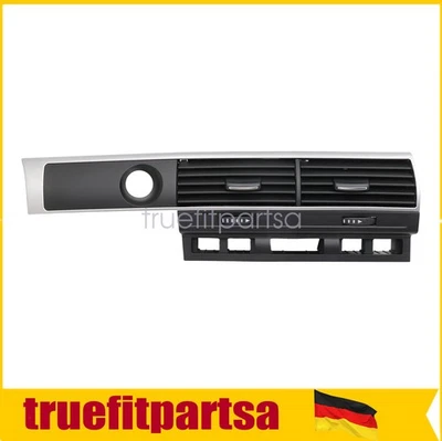 Lüftungsdüse mitte mittig BELEUCHTET FÜR Audi A6 S6 4F 4F1820951D schwarz Blende - Bild 1 von 4