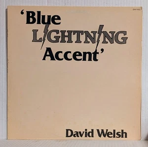 David Welsh BLUE LIGHTNING ACCENT Rare Psych/Outsider Album Vinyl Record CBUS OH - Picture 1 of 5