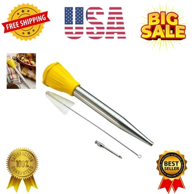 Turkey Baster Set, Includes Injector and Cleaning Brush - Image 1 of 3