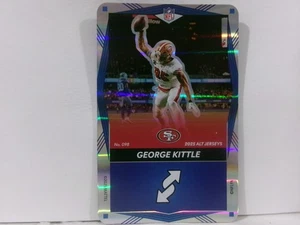 George Kittle 2025 Uno Elite Alt Trikots BLUE Foil #098 - Bild 1 von 2