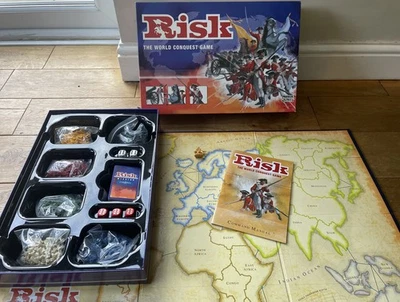 Risk The World Conquest Game 2004 By Parker Complete. Barely Used. VGC - Image 1 of 4