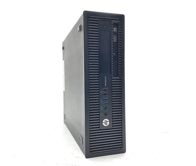 HP EliteDesk 800 G1 SFF Intel i7-4790 3.6GHz 32GB 512GB SSD Win10 Desktop R7-250 - Image 1 of 4