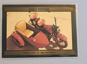 1992 Collect-A-Card, Harley Davidson Series 2 VLD 74 SPECIAL SPORT - Bild 1 von 2