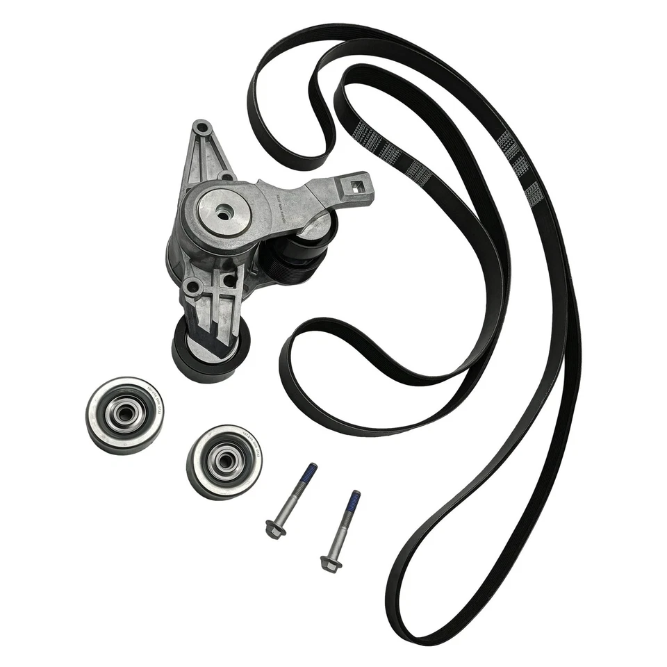 Kit de componentes de transmisión por correa Serpentine para 10-19 Freightliner Cascadia Western Star Foto 1 de 4