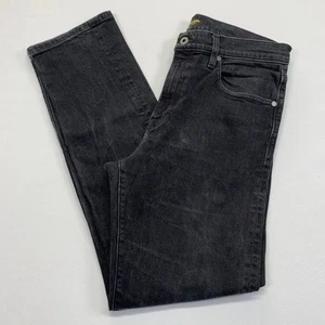 Flint and Tinder Jeans Men’s 33x32 Straight Tapered Fit Black - Picture 1 of 13