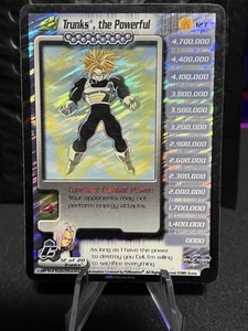 DBZ CCG Trunks The Powerful Cell Saga Unlimited Foil - Picture 1 of 3