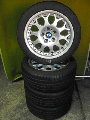4St.BMW Sommer Alu Kompletträder  8x17 ET20  6756271  5x120  2-teilig BBS (W3) - Bild 1 von 4