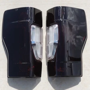 20-22 F250 Smoked Tail Lights Black OEM 🔥 CUSTOM Tinted non led painted HALOGEN - Picture 1 of 4