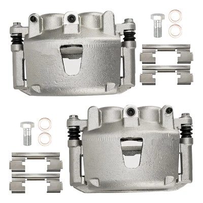 Front Brake Caliper W/Bracket For 2006-2010 Jeep Commander XK Grand Cherokee WK - Image 1 of 4