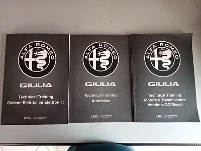 Manuali Officina Alfa Romeo Giulia 2016 - Immagine 1 di 4