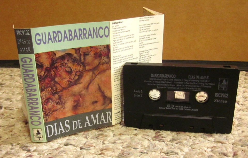 GUARDABARRANCO cassette tape Dias De Amar 1993 Katia Cardenal folk Latin Panama - Image 1 of 1