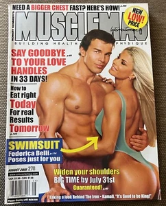 Musclemag International Bodybuilding Magazine August 2005 Federica Belli - Foto 1 di 1