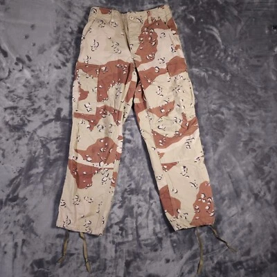 Quality Apparel Mfg. Inc Pants Men's XS Military Desert Camo Combat Vintage - Image 1 of 4