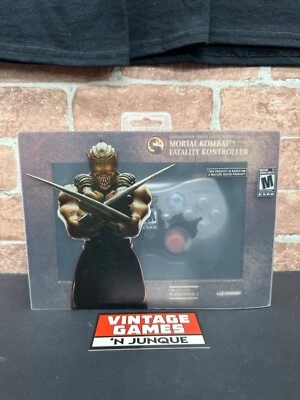 LIMITED EDITION Mortal Kombat Fatality Kontroller for Sony Playstation 2 CIB - Image 1 of 4