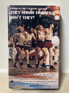 They Shoot Horses Don't They? Beta Cassette Tape Movie 1980 Magnetic Jane Fonda - Picture 1 of 9
