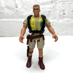 Vtg Jurassic Park Kenner 1993 Robert Muldoon Loose Action Figure Toy W/ Backpack - Picture 1 of 2