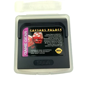 Carro de plástico Caesars Palace Sega Game Gear solo estuche de plástico sin probar - Imagen 1 de 4