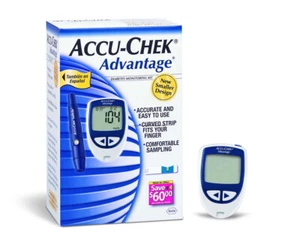 Accu-Chek Advantage Diabetes Monitoring Kit ( EVERYTHING INCLUDED) - Picture 1 of 2