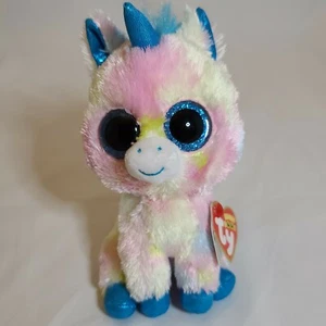 TY Beanie Boos 6" BLITZ the Unicorn Plush Stuffed Animal Ty Heart Tags - Picture 1 of 7