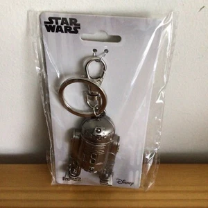 Disney Star Wars R2-D2 Pewter Key Ring - Picture 1 of 3