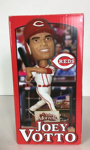 2009 Joey Votto Bobblehead Cincinnati Reds in Box (read-box wear) Cover