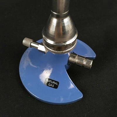 Teclu Bunsen Burner 4010 Natural Gas with gas control needle 13mm - Image 1 of 2