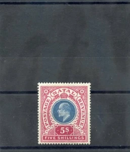 NATAL Sc 94 (SG 140) * VF LH 1902 5SH AZUL OPACO Y ROSA $ 130 - Imagen 1 de 1