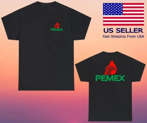 Pemex Mexico Gas Station Black Size S-5XL - Picture 1 of 1