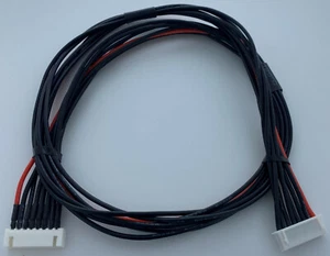 7S JST-XH Balance Tap Extension Adapter - 60CM 20awg Heavy Duty Red / Black Wire - Picture 1 of 1