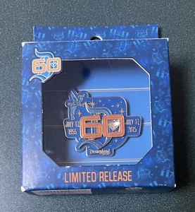 Disneyland 60th Diamond Celebration Boxed Pin - Limited Release Read Description - Picture 1 of 3