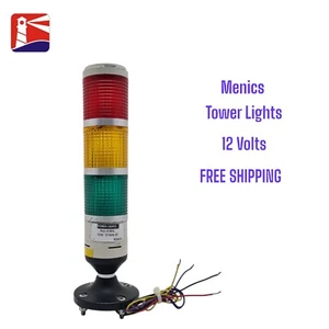 Menics Tower Light Red, Yellow and Green . 12 Volts. Made in Korea - Picture 1 of 6