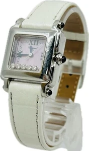 Chopard Happy Sports 27/8892-23 Pink Shell Quartz Womens Watch Excellent A2967 - Picture 1 of 10