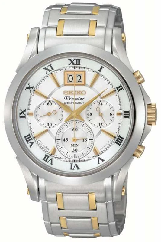 Seiko Premier Chronograph Wristwatches for sale - eBay