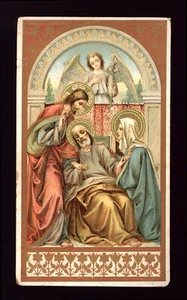 santino cromo-holy card S.LEGA n.98 TRANSITO DI S.GIUSEPPE - Imagen 1 de 1