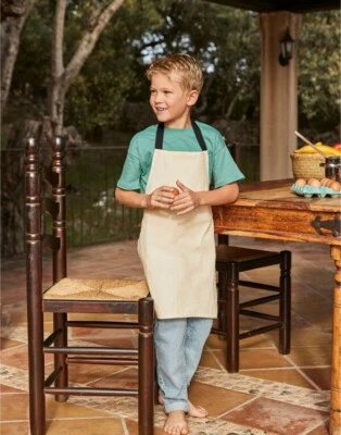 Westford Mill FairTrade Cotton Junior Apron Ethically Made For Kids - Image 1 of 4