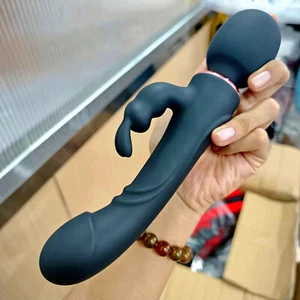 Multi-Speed Vibrator Dildo G-spot Clit Triple Stimulation Massager Wand Sex Toys - Picture 1 of 24