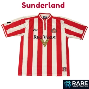 CAMISETA DE FUTBOL VINTAGE AUTÉNTICA SUNDERLAND 1999 ASICS LOCAL XL ADULTO (COMO NUEVA) - Imagen 1 de 6