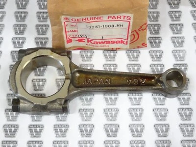 Conjunto de varilla de conexión Kawasaki NOS NUEVO 13251-1008-HHH KZ KZ440 KZ400 LTD Foto 1 de 4