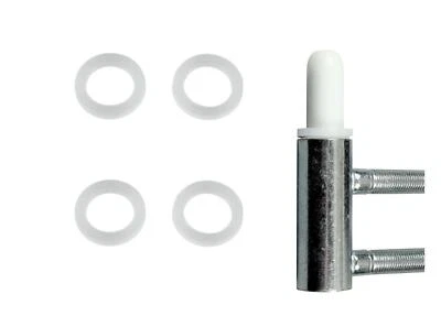 Fitschenringe Kunststoff Ø 10,20mm x 15mm, Fitschenring Unterlegscheibe für Tür - Bild 1 von 4