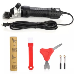 450W Electric Wool Shears Sheep Fur Clipper Set Farm Animal Livestock Shave Tool - Picture 1 of 7